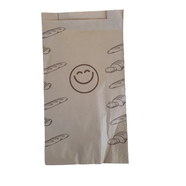 imagen del producto BOLSA KRAFT BOLLERIA 18+7x33