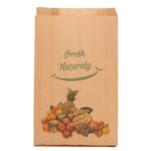 imagen del producto BOLSA KRAFT FRUTERIA 14+7x29